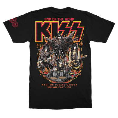 KISS The Final Shows Event T-Shirt Back