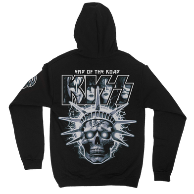 KISS EOTR Statue Final Shows Pullover Hoodie Back