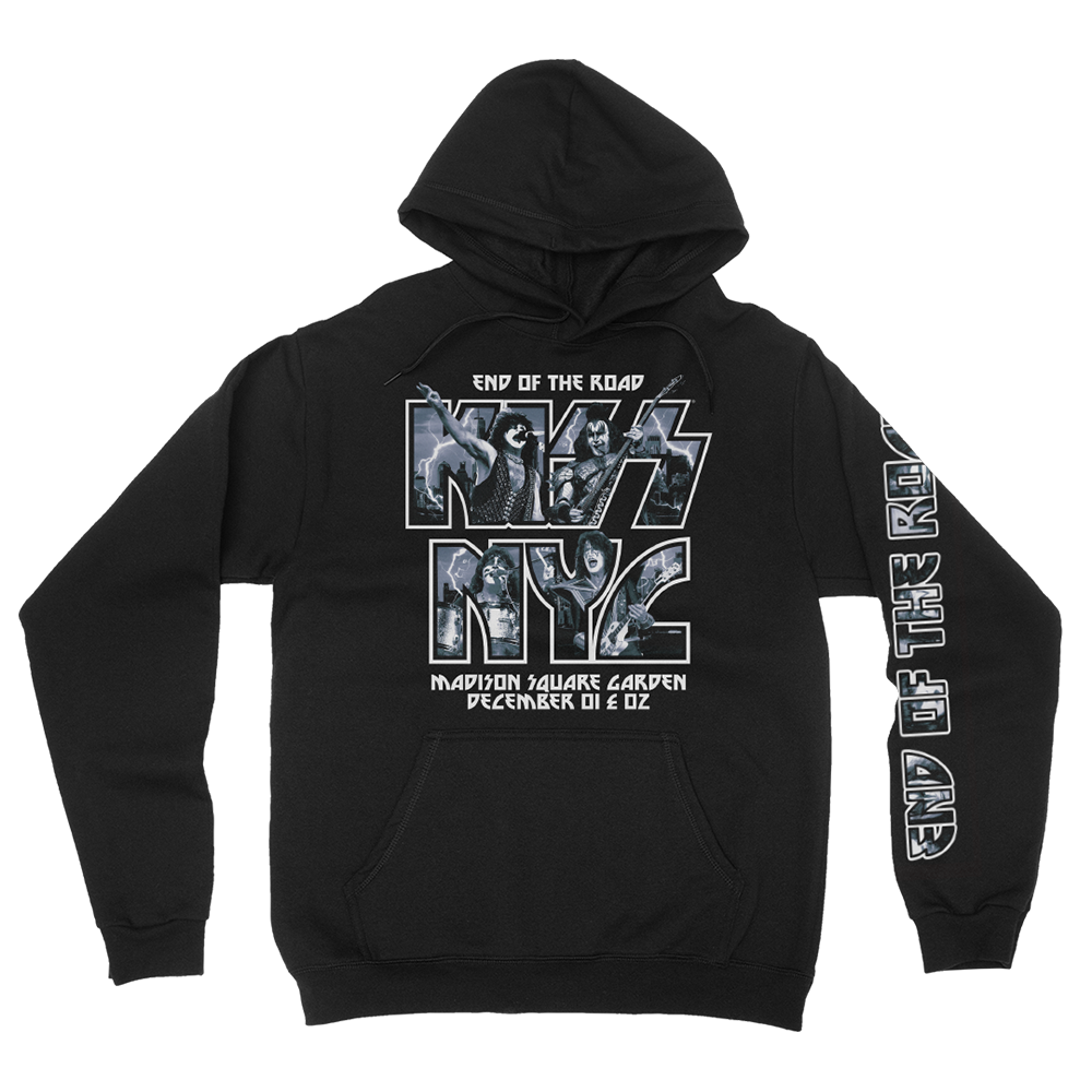 KISS EOTR Statue Final Shows Pullover Hoodie