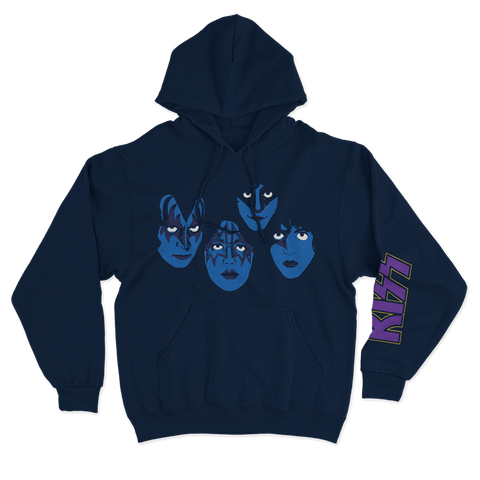Rock and Roll Hell Navy Hoodie