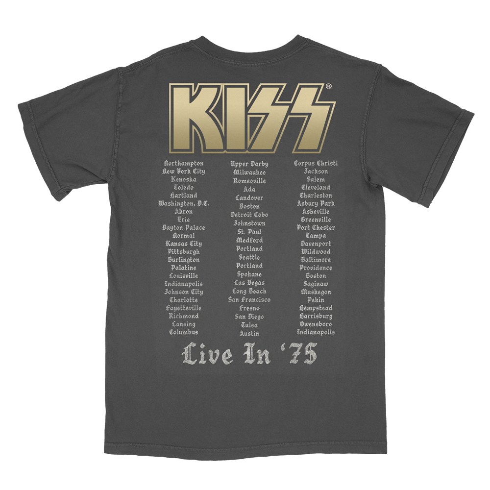 Live In 75' T-Shirt Back