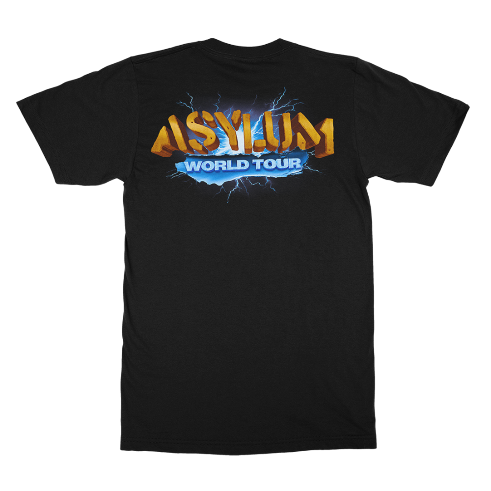 Asylum World Tour T-Shirt Back
