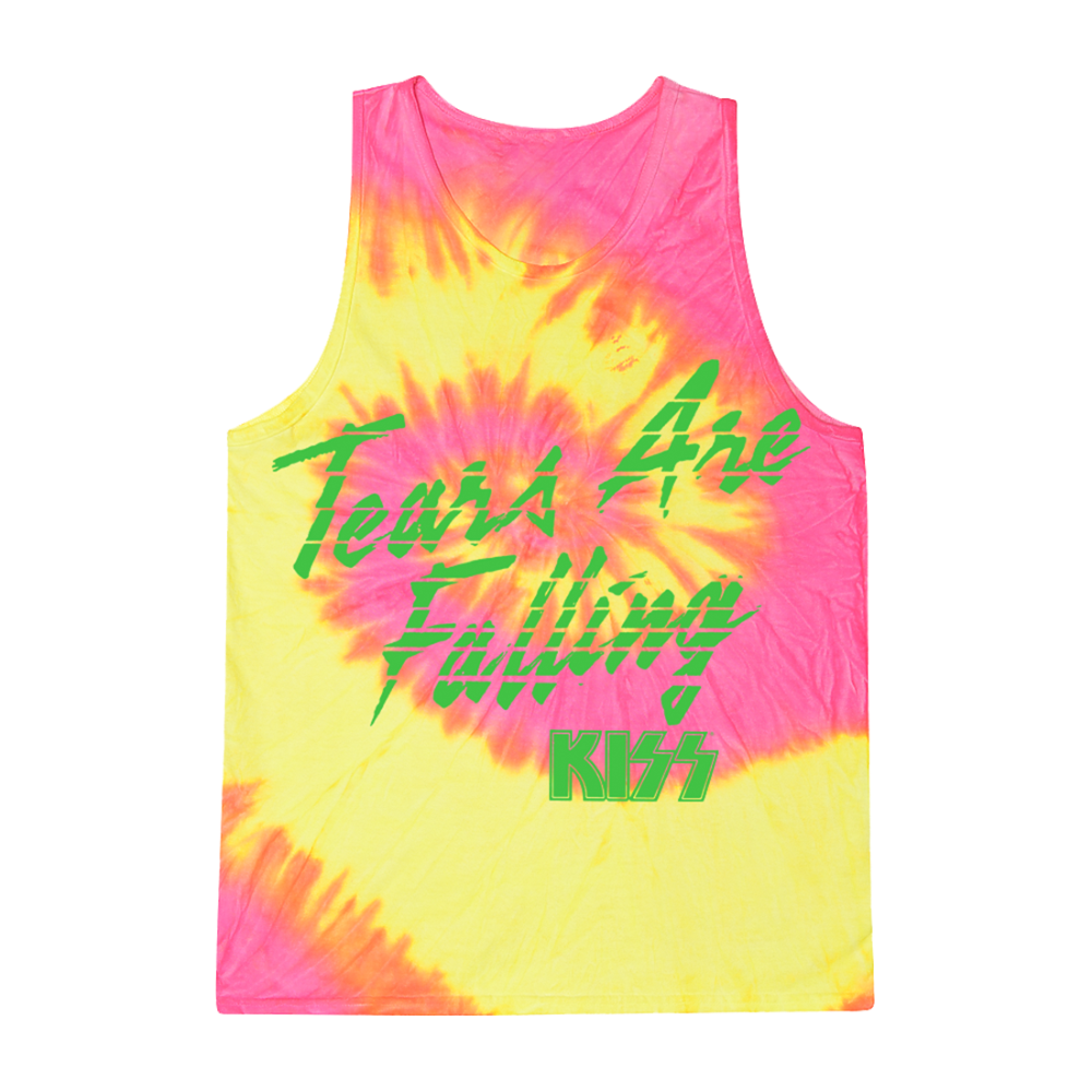 Tears Are Falling Tie-Dye Tank