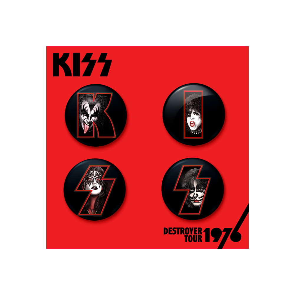 Destroyer 1976 Button Pack