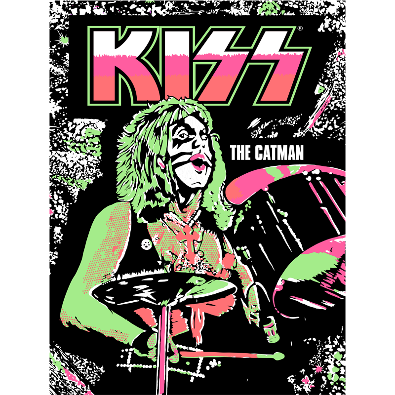 The Catman 80s Litho