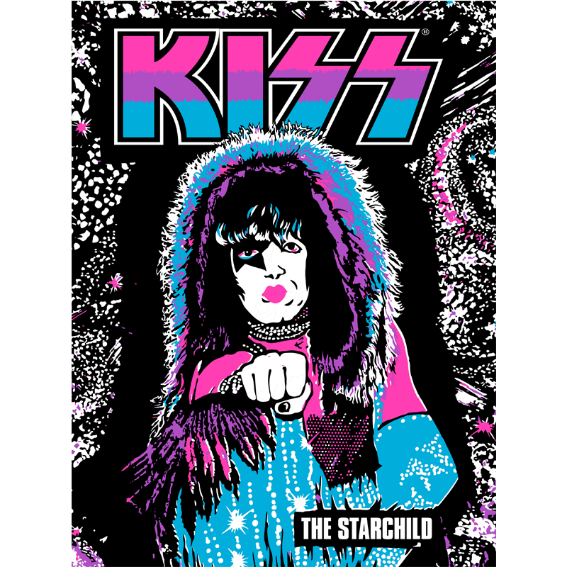 The Starchild 80s Litho