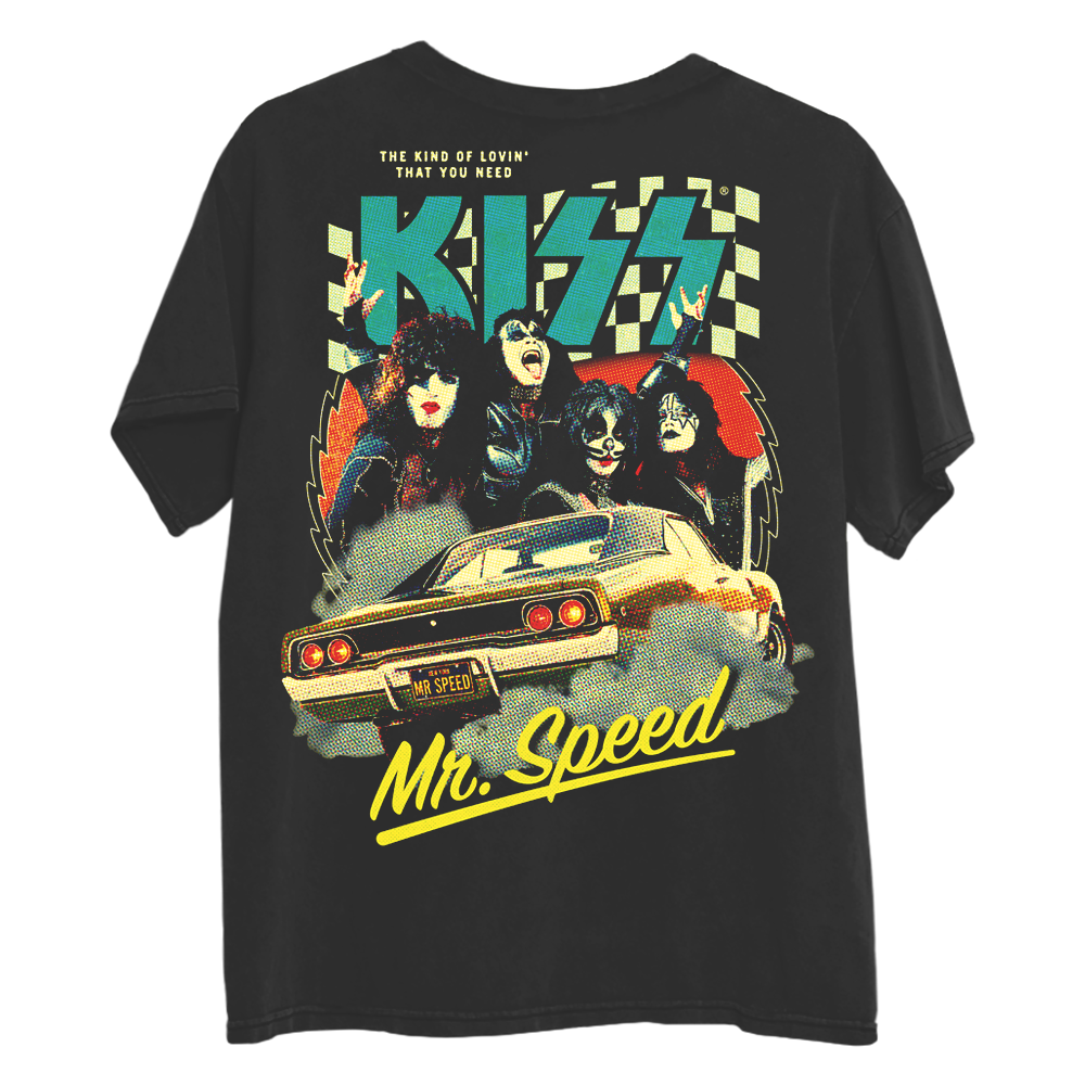 Mr. Speed Black T-Shirt B