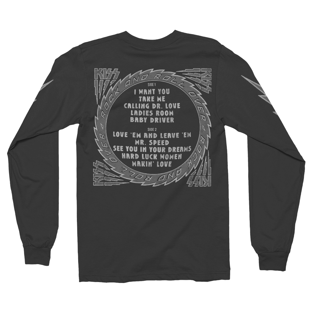 Rock and Roll Over Tracklist Longsleeve B