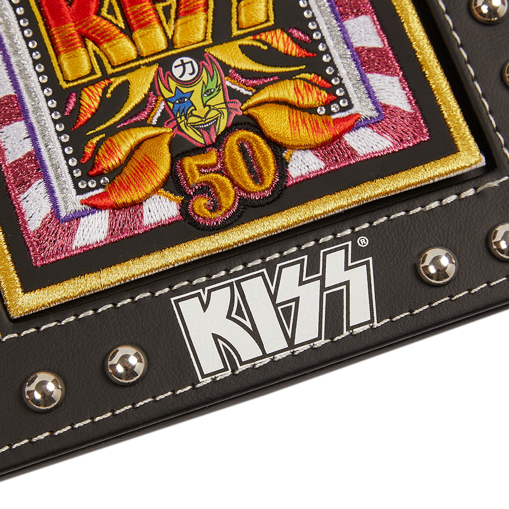 Hotter Than Hell 50th Commemorative Patch Close Up Bottom