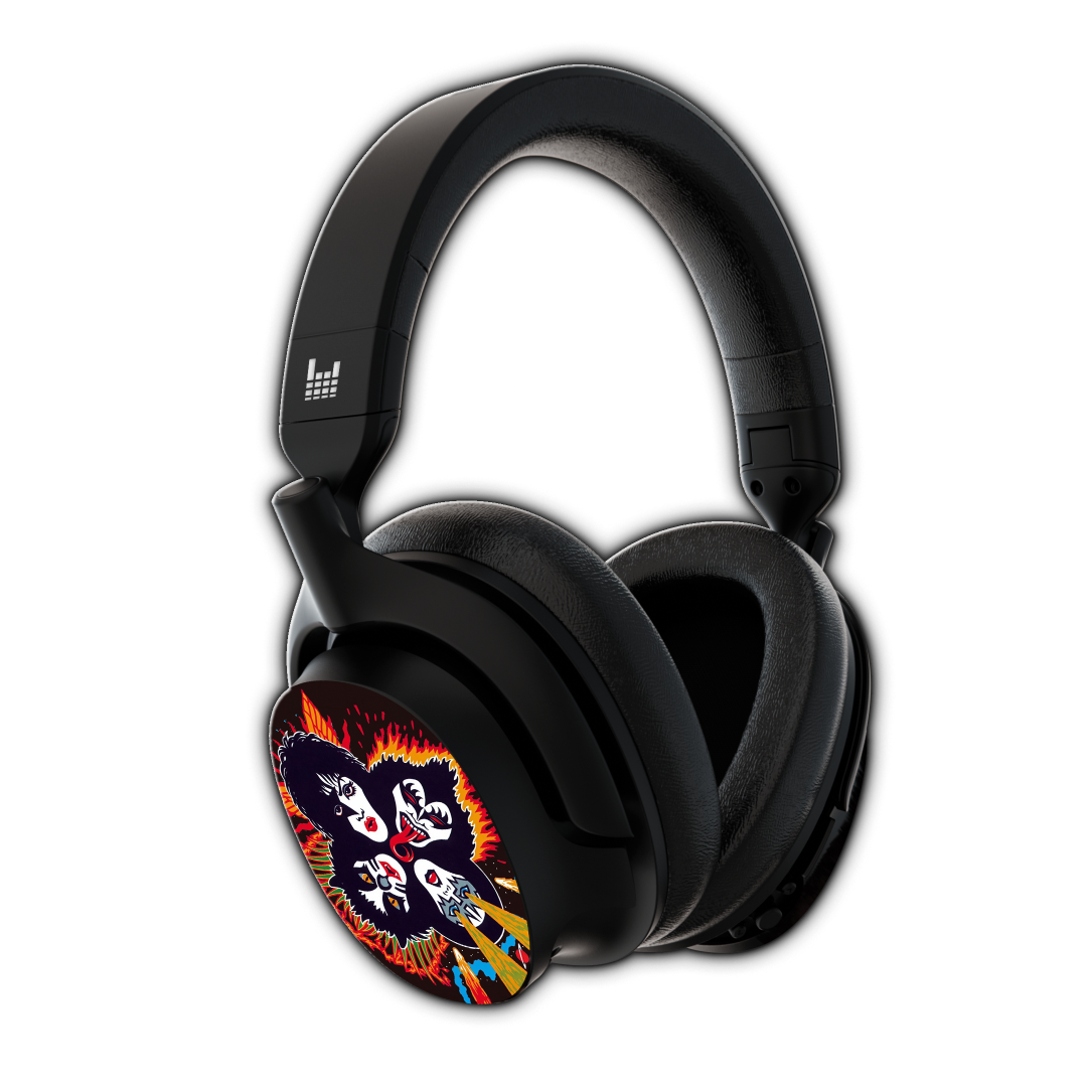 Heavys H1H Headphones + KISS 'Rock and Roll Over' Anniversary Edition Shells 2