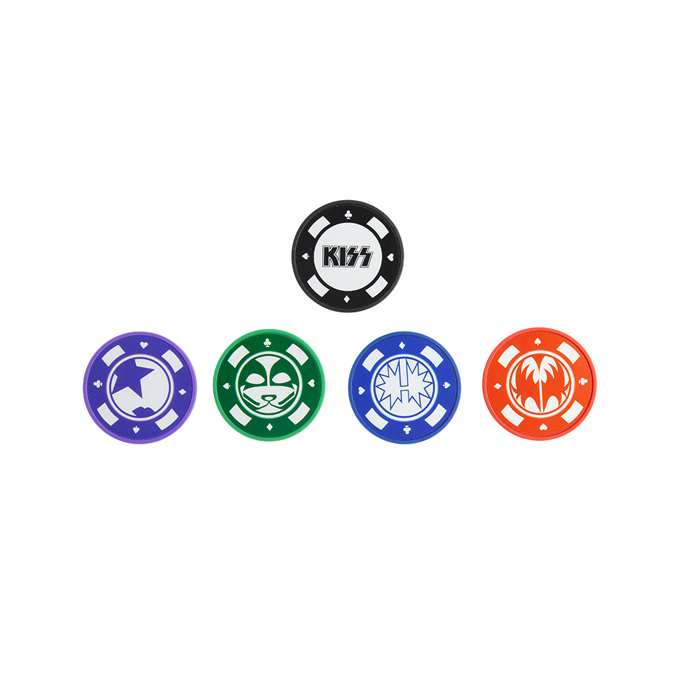 KISS Poker Chip Set