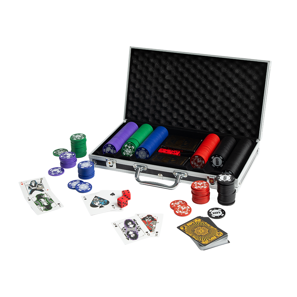 KISS Poker Chip Set