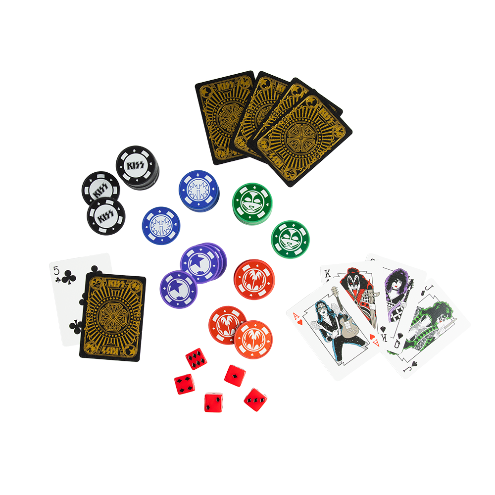 KISS Poker Chip Set