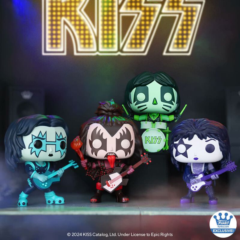 Pop! KISS (Color Spotlight) 4-Pack 2