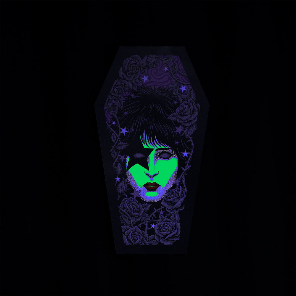 The Starchild Coffin Poster (Screen Printed + Glow In The Dark)