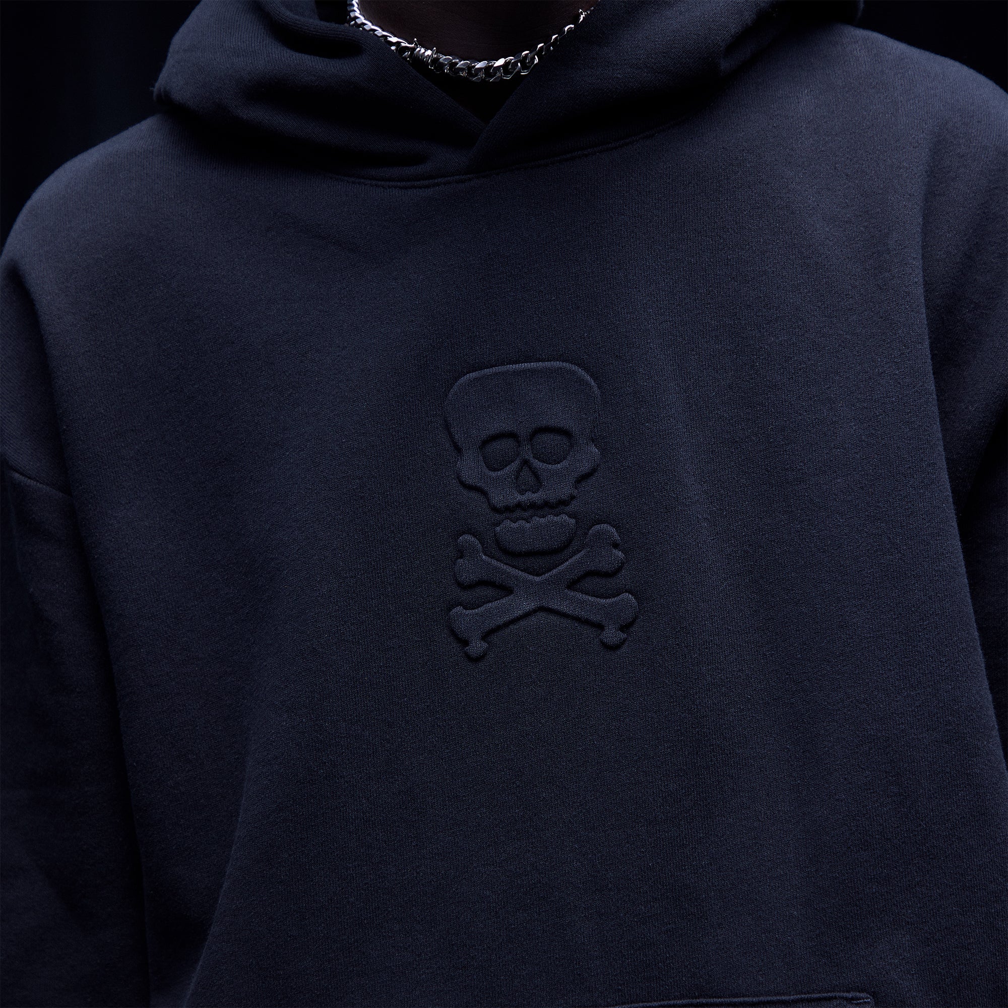 KISS Skull Sweatshirt Detail