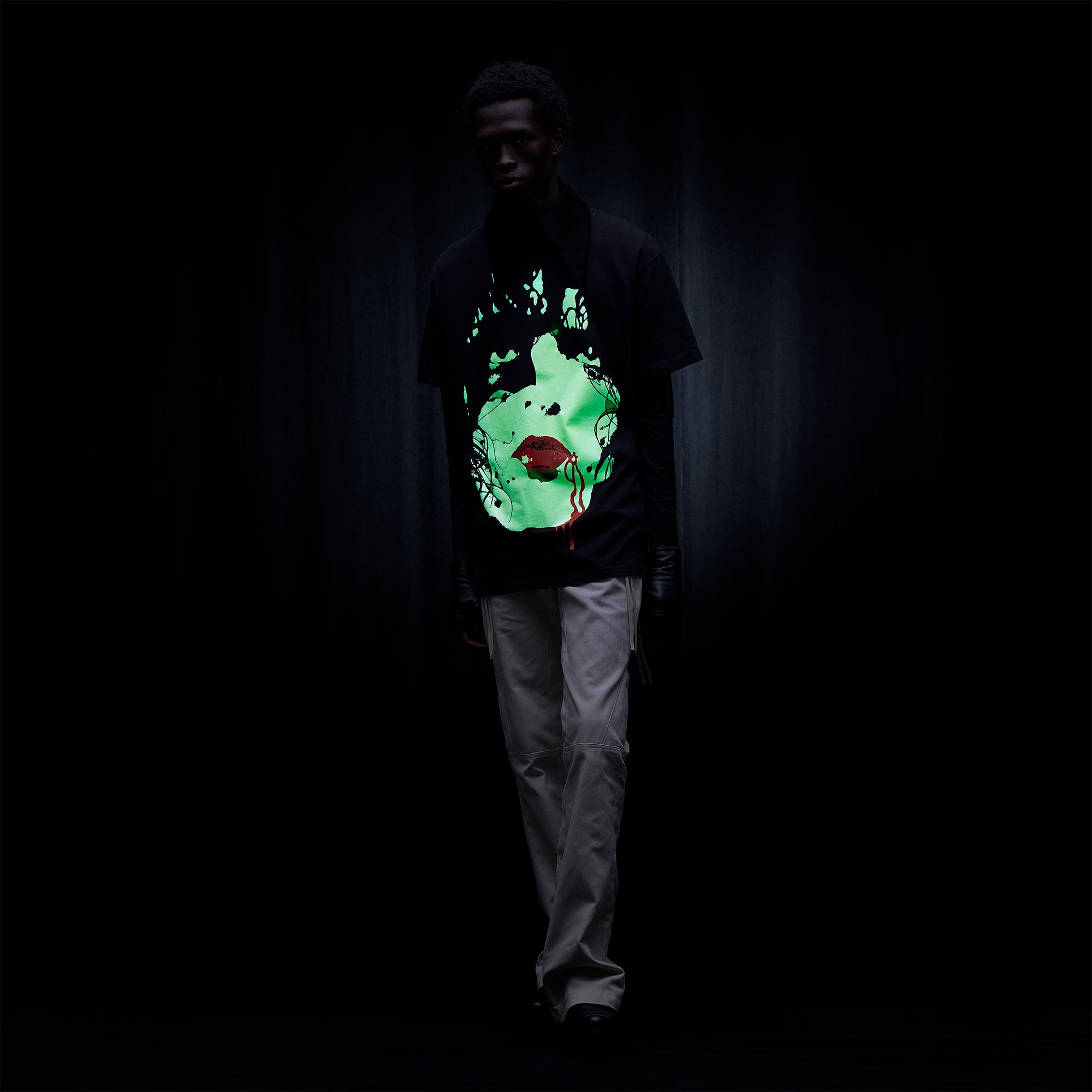 The Starchild Blood T-Shirt Glow