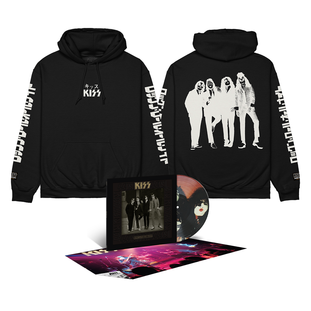 Dressed To Kill 50th Anniversary Deluxe Picture Disc (Limited Edition)+ Rock and Roll All Nite Single Sweatshirt