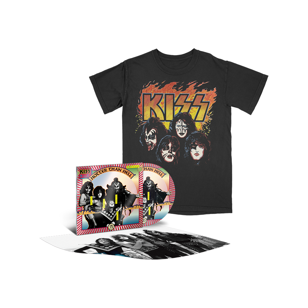 Hotter Than Hell 50th Anniversary Deluxe Picture Disc (Limited Edition) + Hot Hot Hotter Than Hell T-Shirt