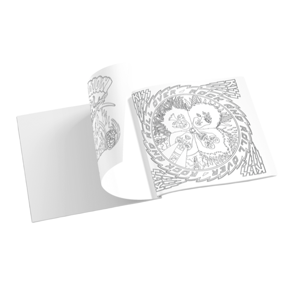 Coloring Book - KISS Official Store