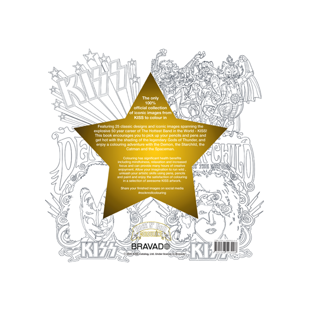 Coloring Book - KISS Official Store
