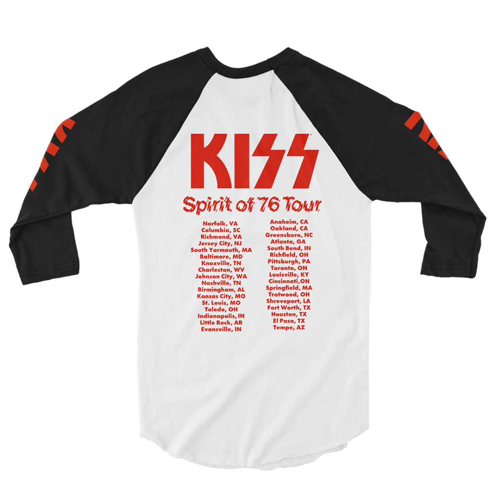 Spirit of '76 Tour Raglan Back