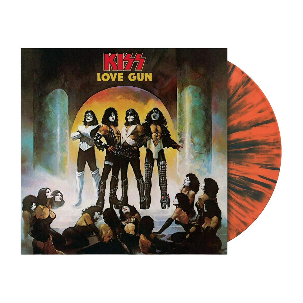 Love Gun LP (Tangerine and Aqua)