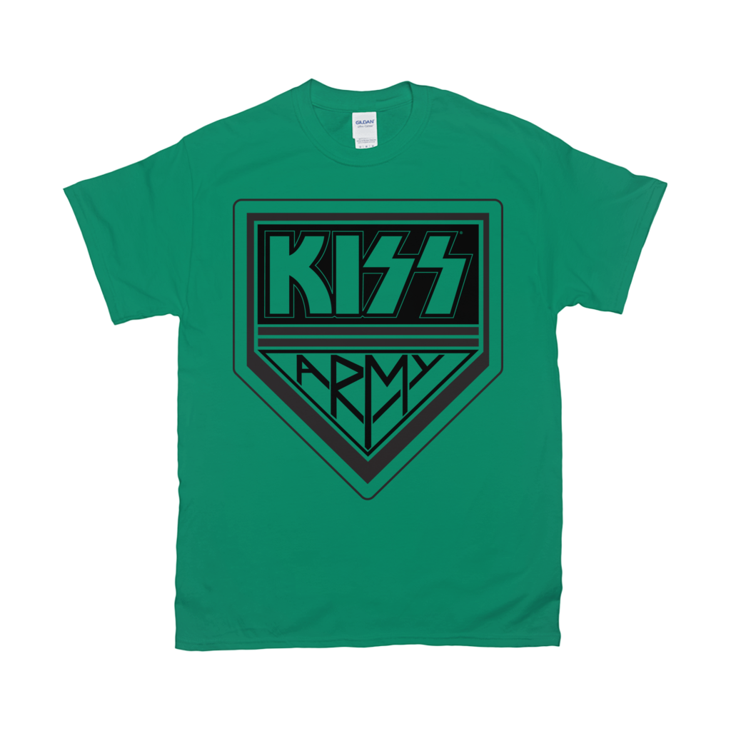 KISS Army Black Logo T-Shirt - KISS Official Store KISS Army Black Logo T-Shirt - KISS Official Store
