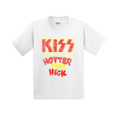 Hotter Than Heck T-Shirt (Youth) White