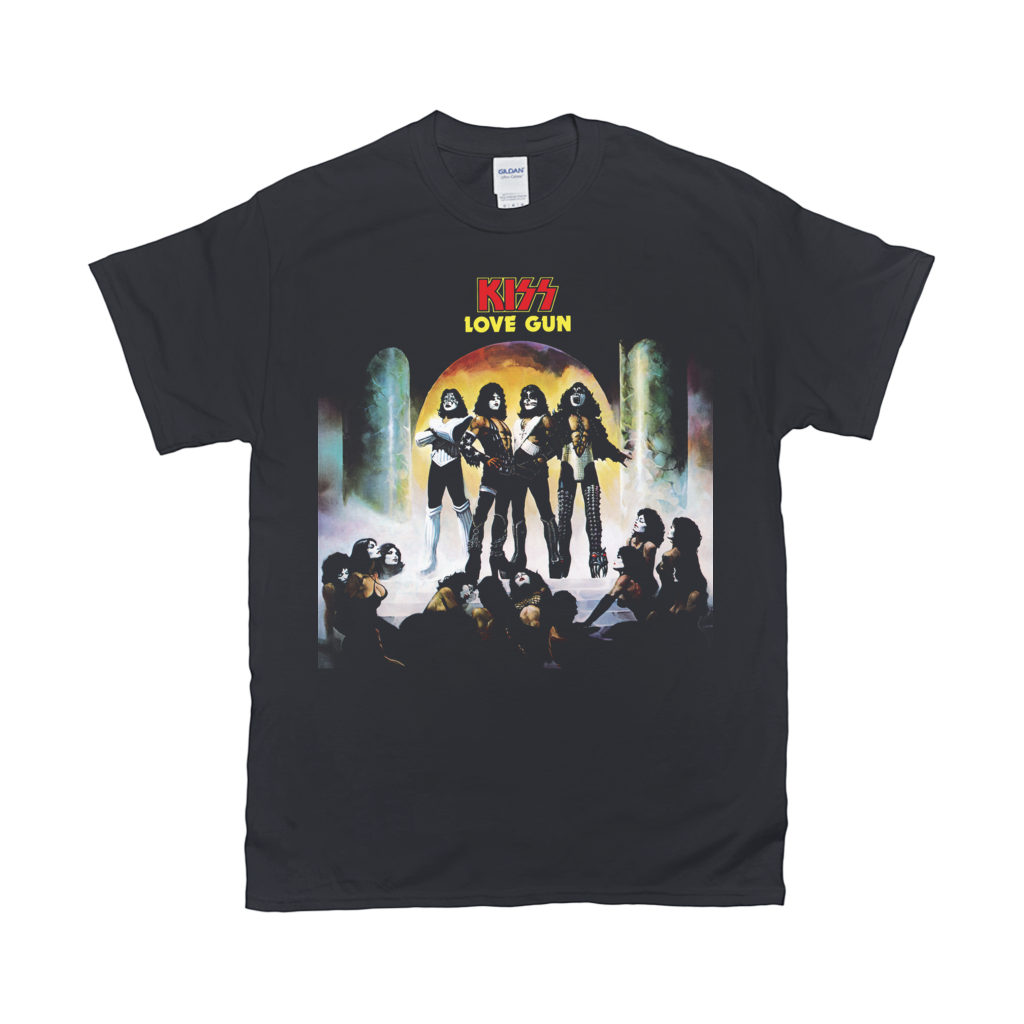 1977 Love Gun T-Shirt – KISS Official Store