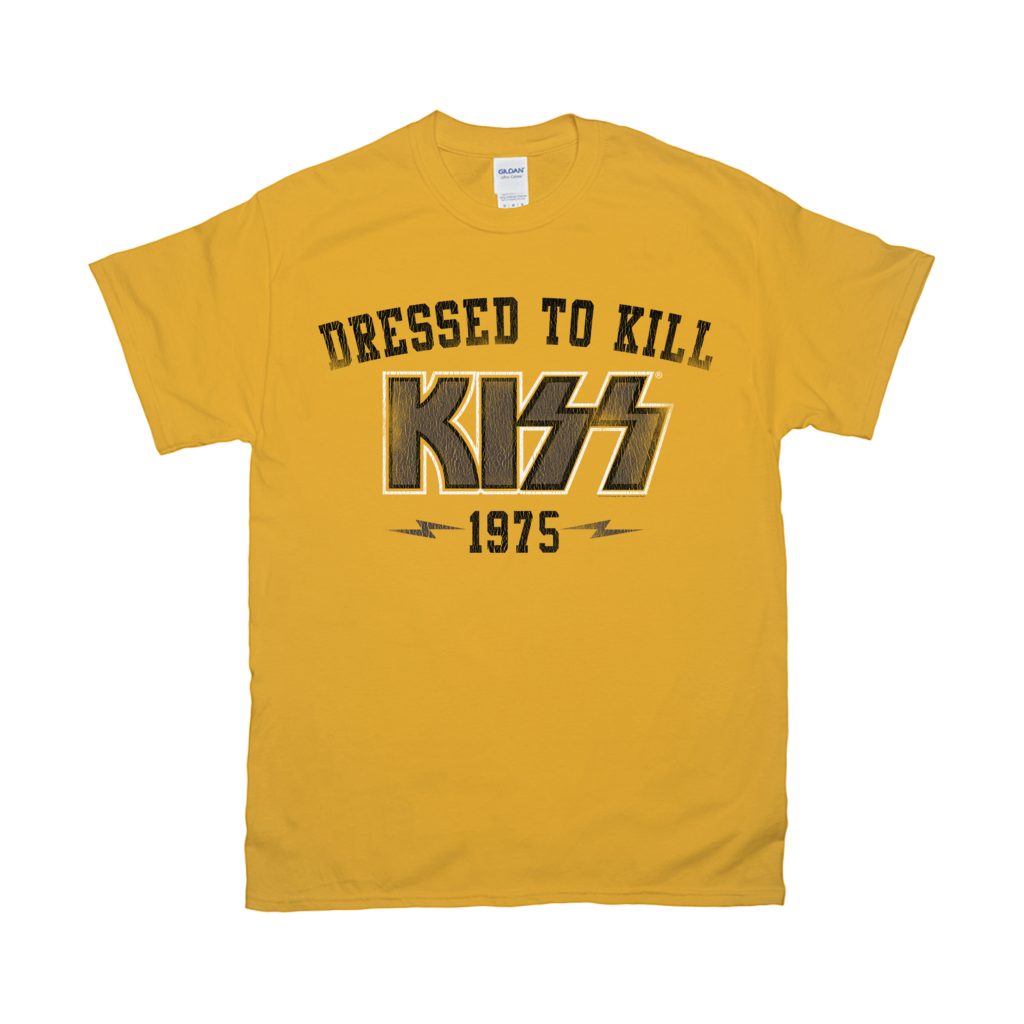 Dressed to Kill '75 T-Shirt Gold