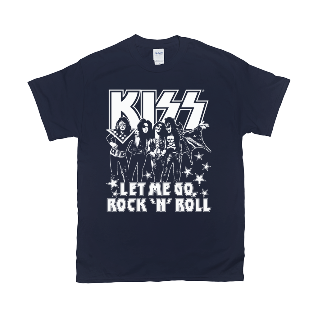 Rock 'N' Roll T-Shirt Navy