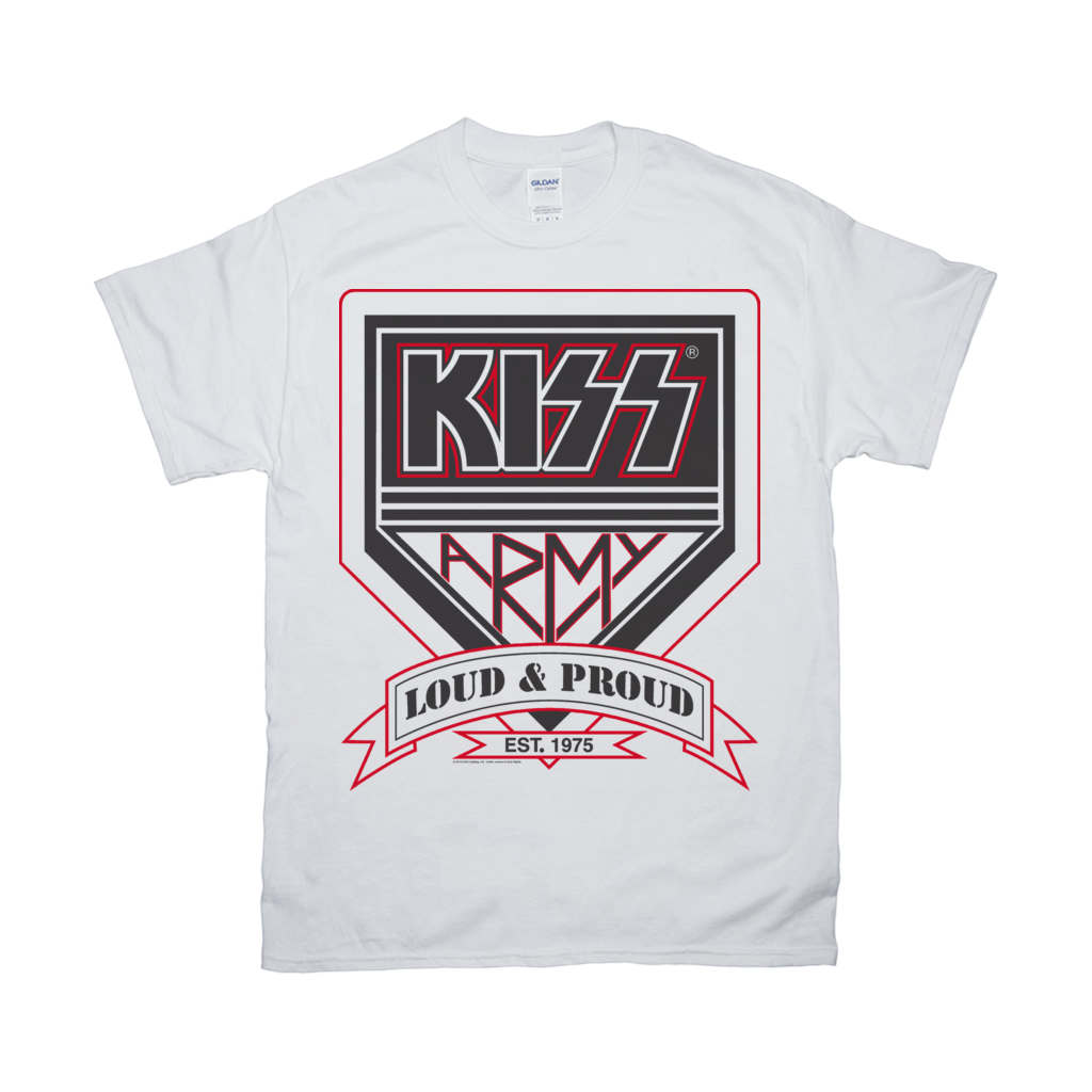Est. 1975 KISS Army T Shirt