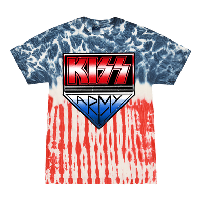 Kiss Army Tie-Dye T-Shirt