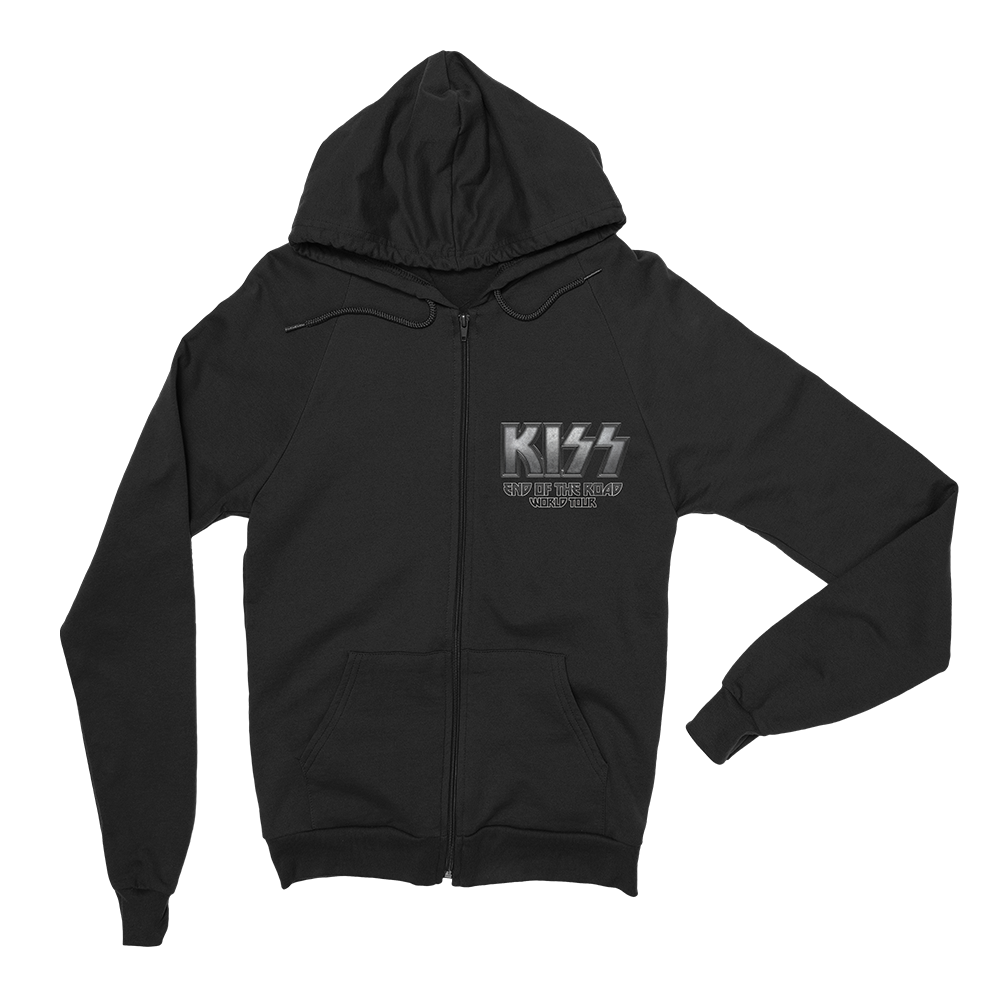 Black Diamond Tour Zip Hoodie - KISS Official Store Black Diamond Tour Zip Hoodie - KISS Official Store
