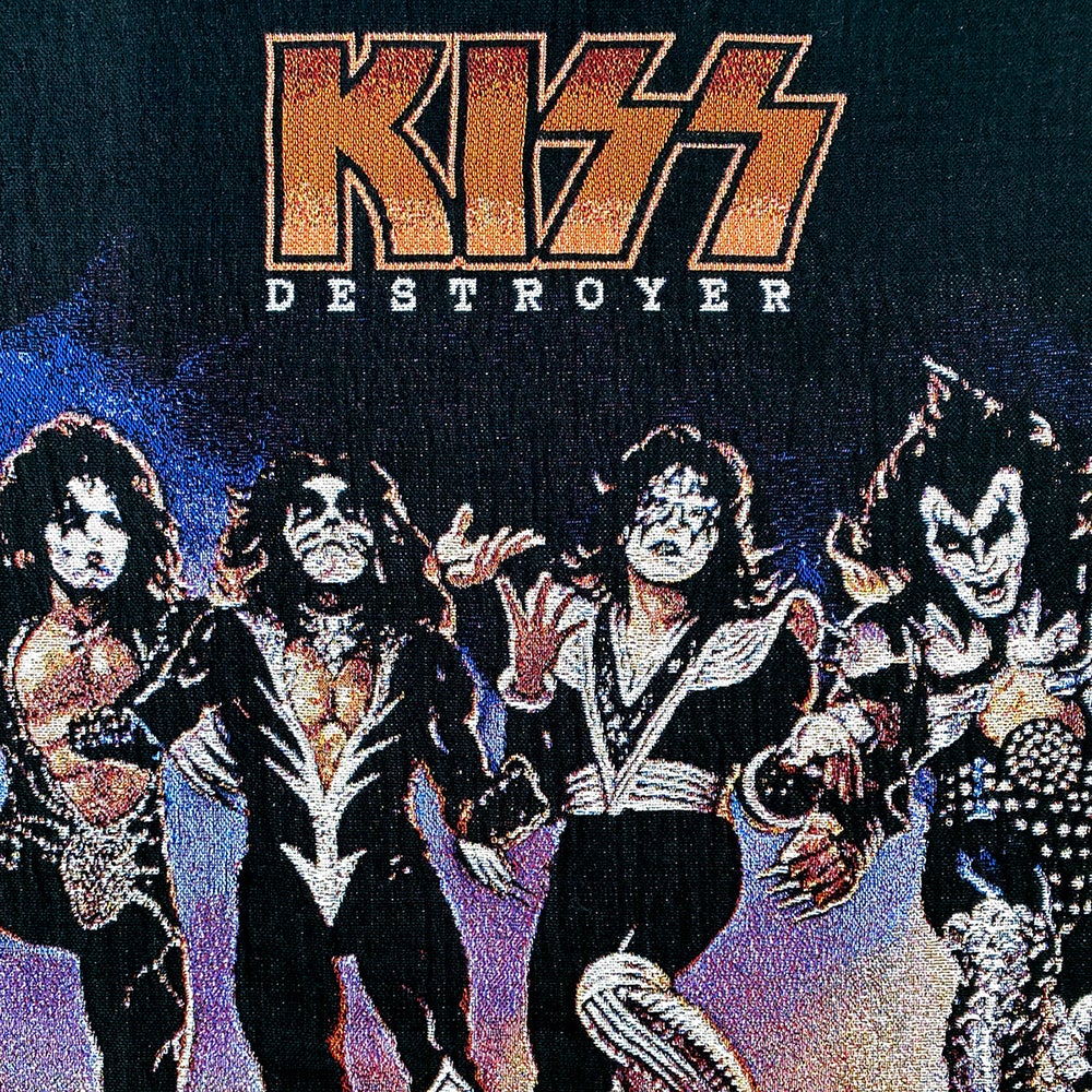 KISS DESTROYER WOVEN WALL POSTER TAPESTRY THROW BLANKET OFFICIAL 2008 NEW newest UNUSED