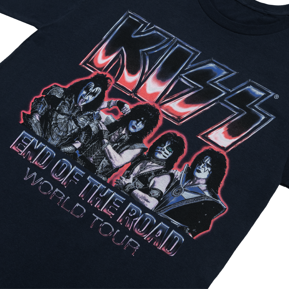 Chrome Navy T-Shirt Front Detail