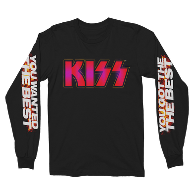 Men's t-shirt Kiss - End of the Road Tour 2023 - Burning Chrome Black -  50216900 