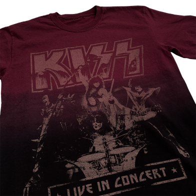 Live In Concert Tie Dye T-Shirt Detail 1