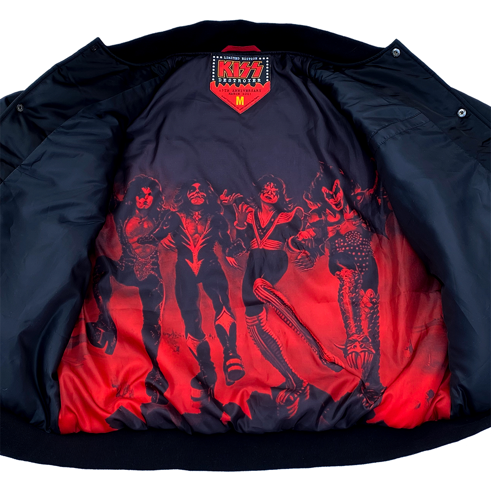 Destroyer Bomber Jacket Inside Detail