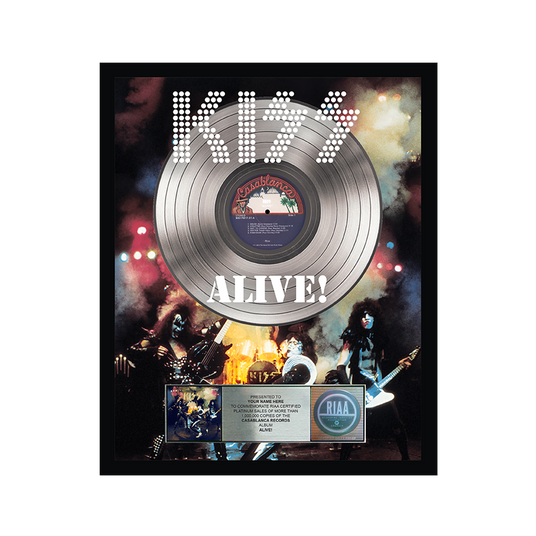 Personalized Alive! Platinum Record