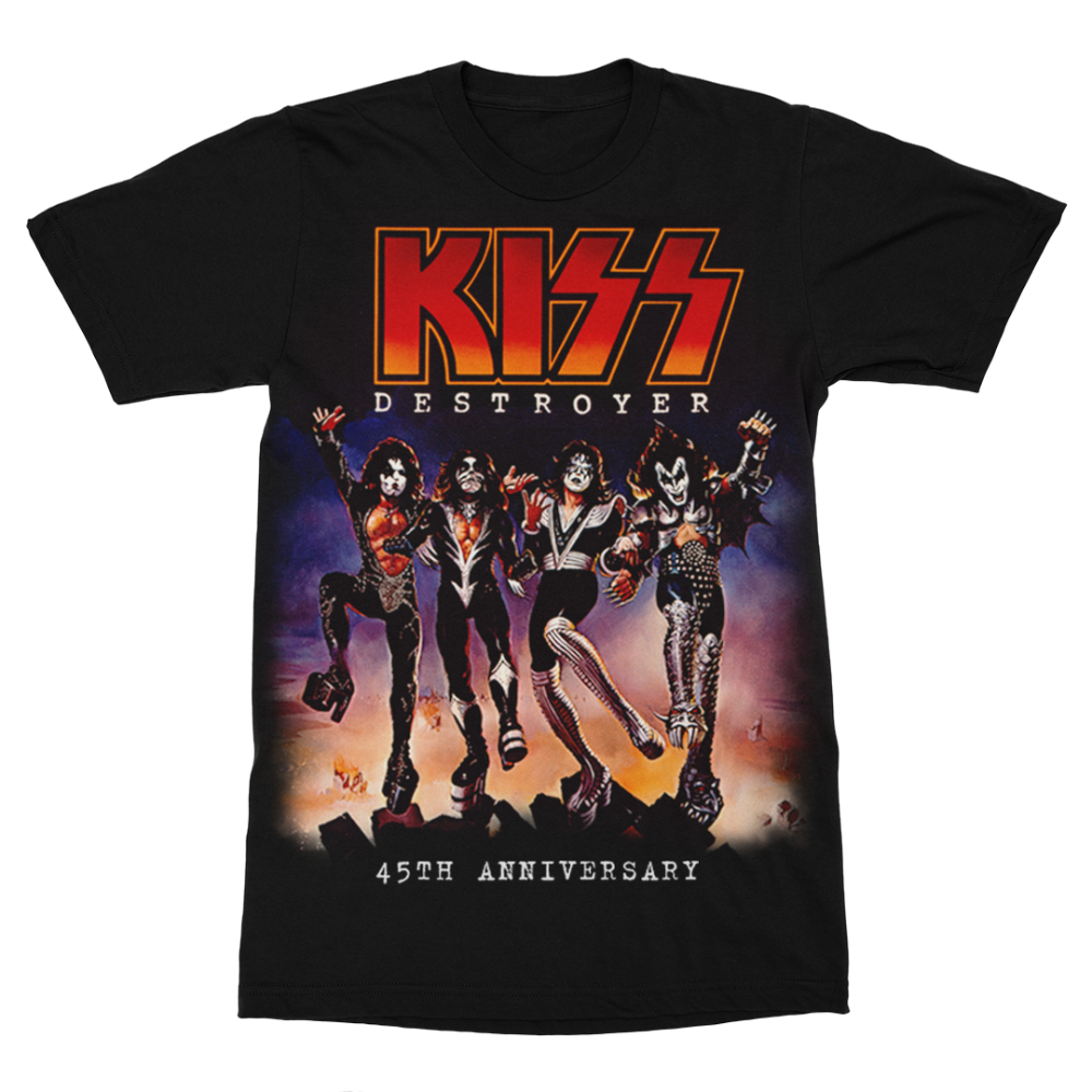 Destroyer 45th Anniversary T-Shirt Front