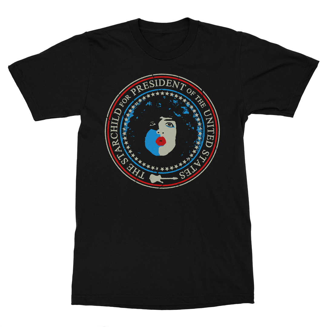 The Starchild for President T-Shirt Black