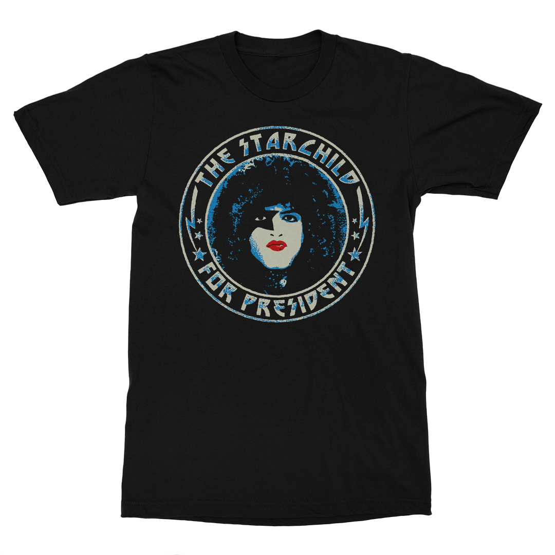 President - The Starchild T-Shirt (Black)