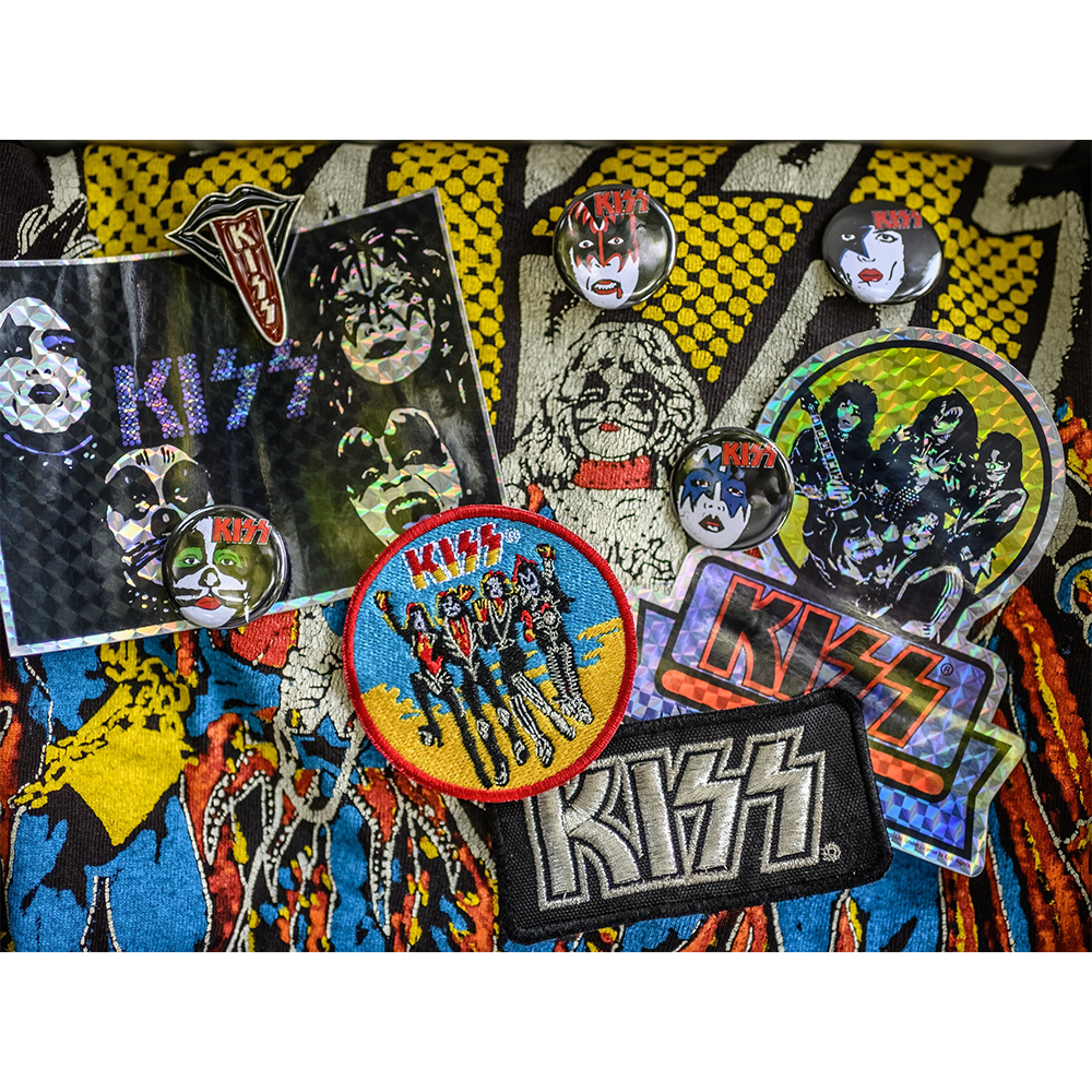 KISS Collectors Edition Box Set Patches 2