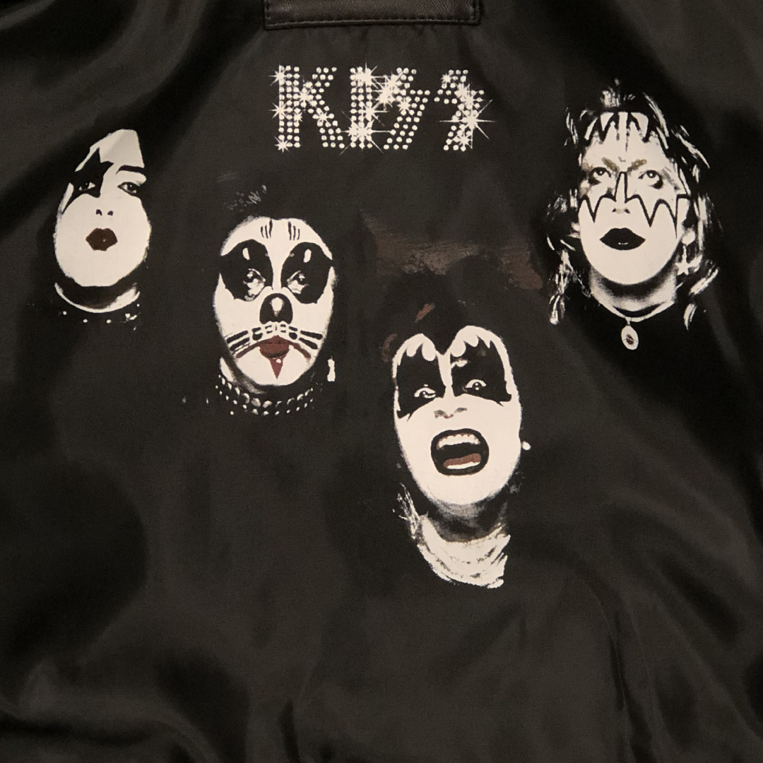 KISS Authentic Leather Jacket Detail