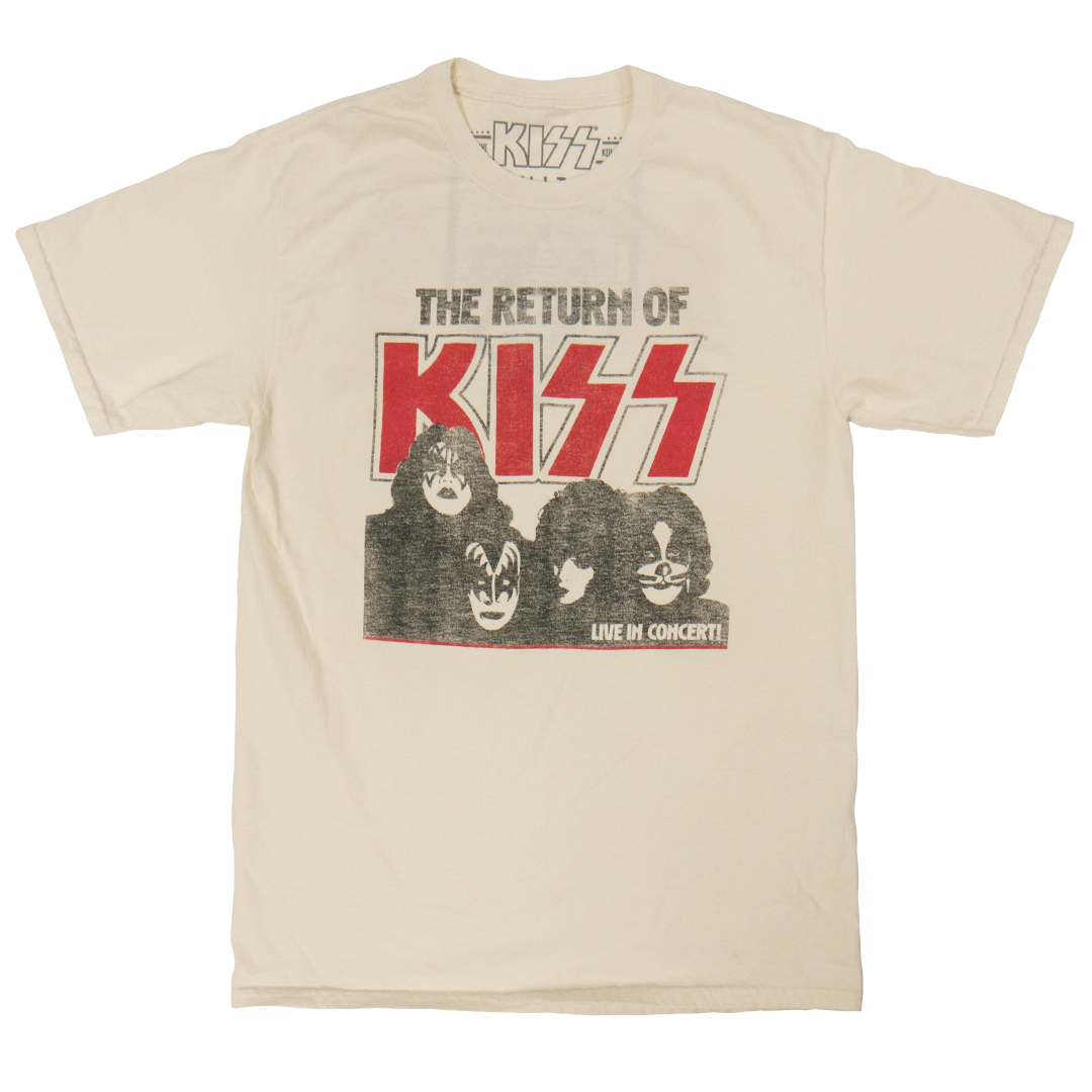 Kloster Ny mening forsøg Klassics The Return of KISS - Vintage Edition T-Shirt – KISS Official Store