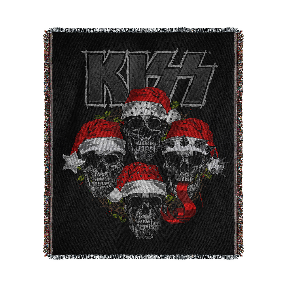 Xmas Skulls Blanket