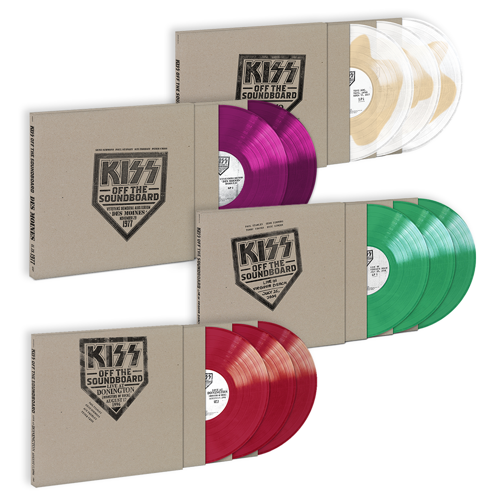 Off the Soundboard Limited Edition LP Collection – KISS Official Store