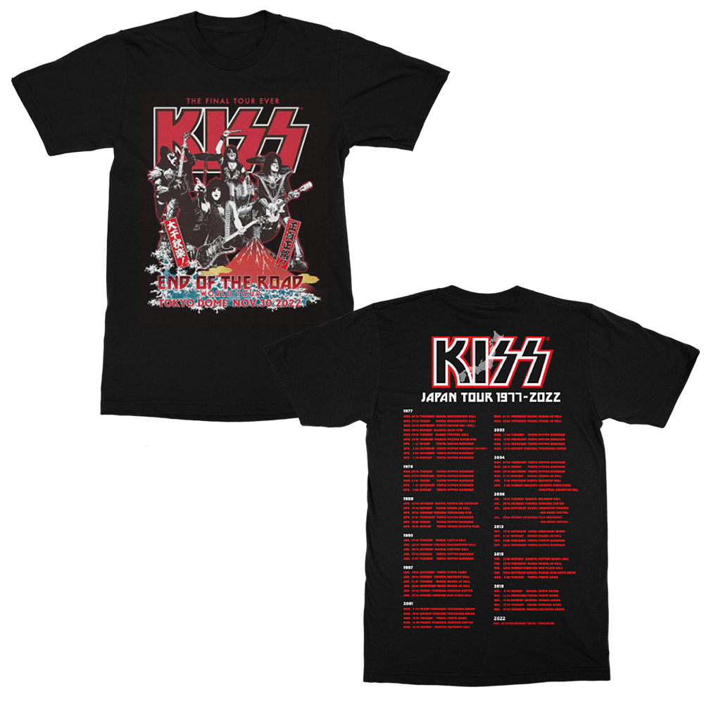 Japan Tour T-Shirt – KISS Official Store
